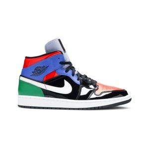 Women’s Mid Jordan 1 SE Multi Patent sz 7